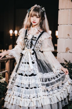 【LORA】洛丽塔裙子lolita_fasion_dress_classic_style2[5BBDDF4159 ]